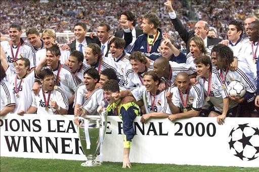 Real vô địch năm 2000.